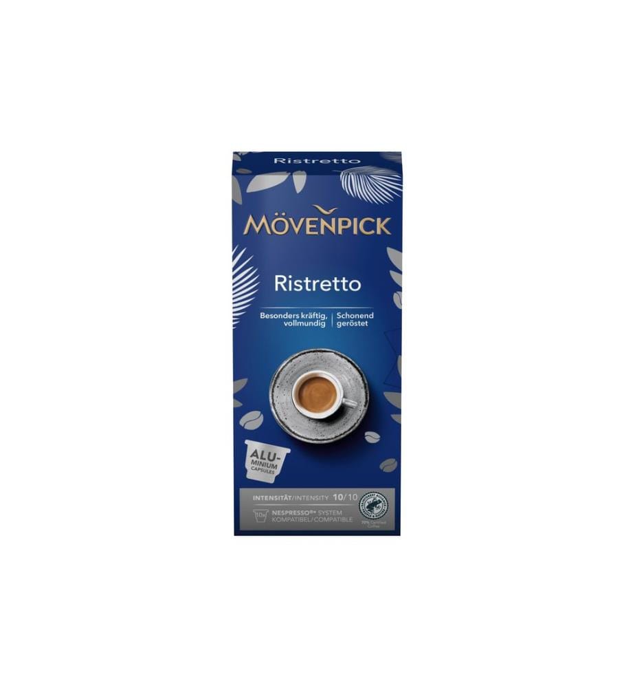 Mövenpick - Capsules de café Ristretto 10 pièces