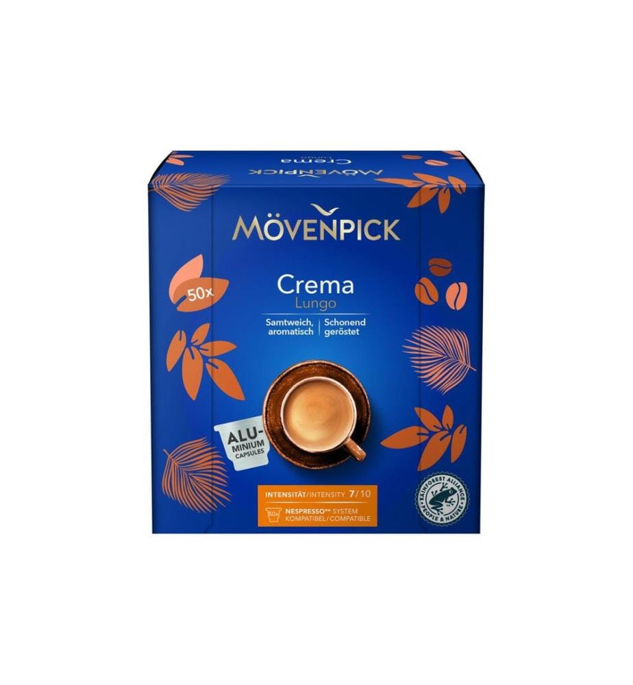 Mövenpick - Capsules de café Lungo Crema 50 pièce