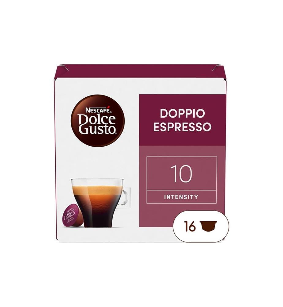 Nescafé Capsules de café Dolce Gusto Doppio Espresso 16 pièces
