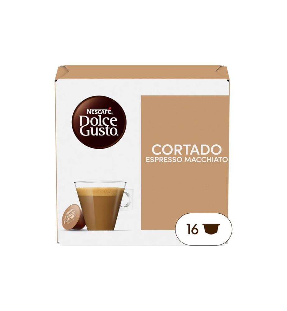 Nescafé Capsules de café Dolce Gusto Cortado Macchiato 16 pièces
