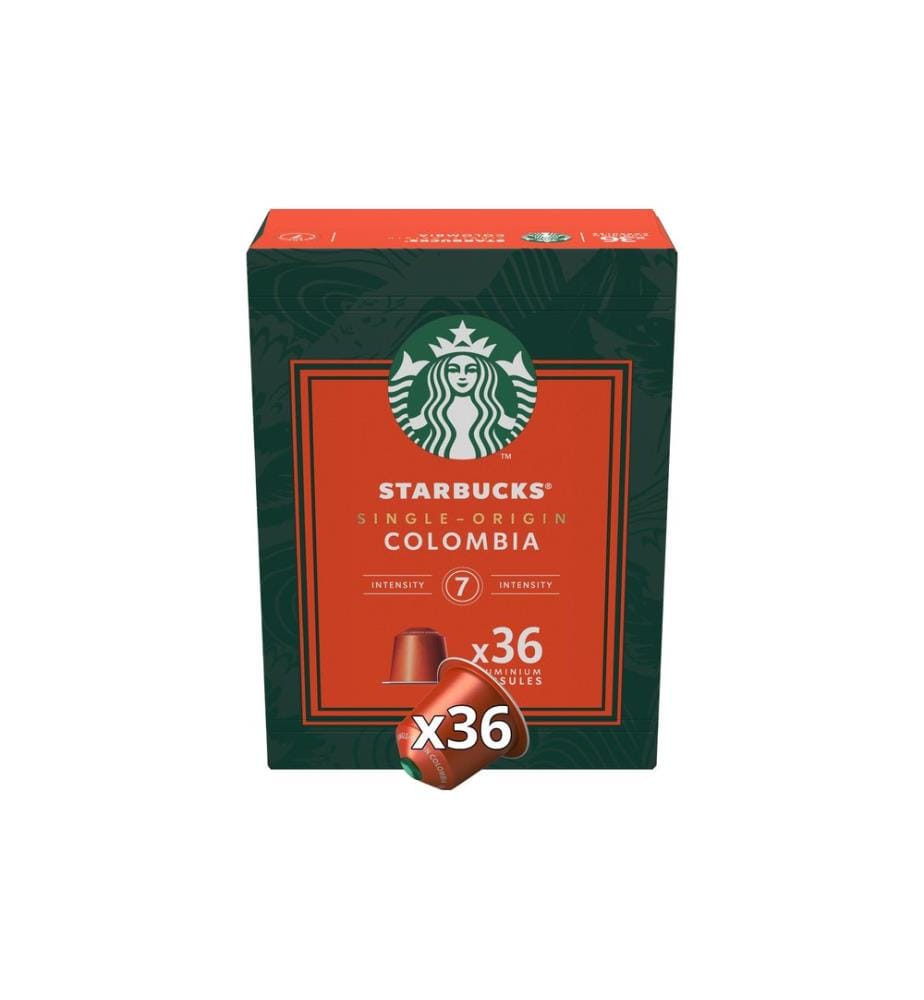 STARBUCKS - Capsules de café Colombia Medium Roast 36 pièces