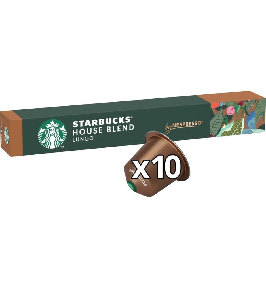 STARBUCKS - Capsules de café House Blend 10 pièces