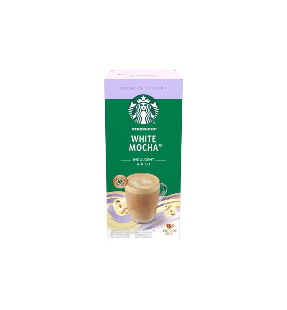 STARBUCKS - Café instantané White Mocha 5 pièces