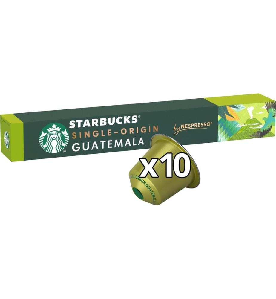 STARBUCKS - Capsules de café Guatemala 10 pièce
