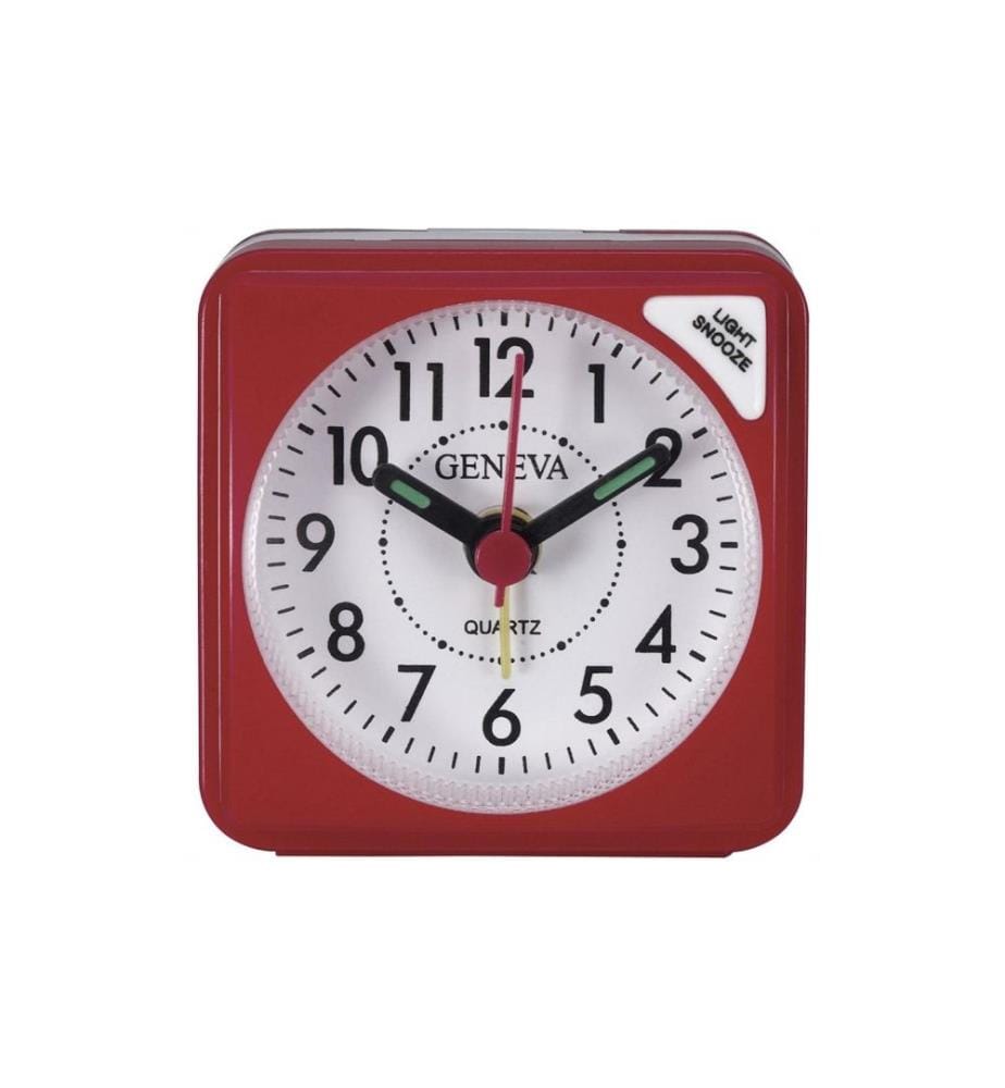 TECHNOLINE - Réveil classique Modèle S Rouge