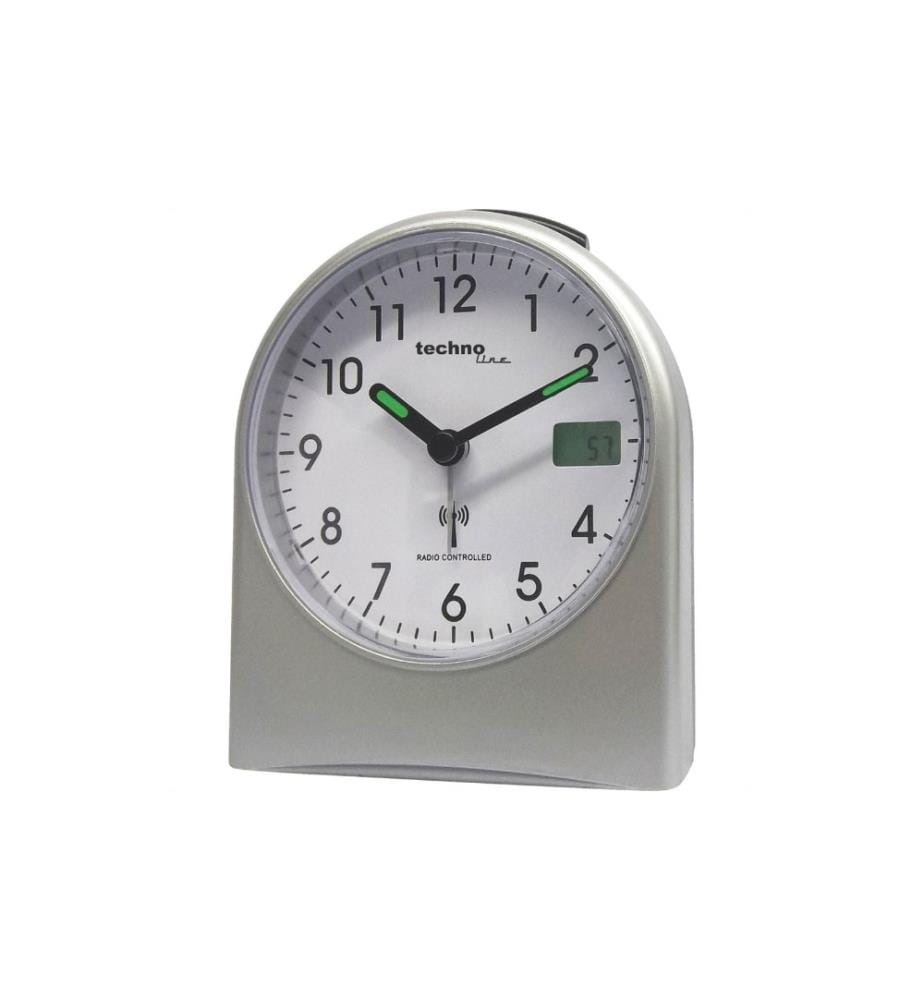 TECHNOLINE - Réveil radio-piloté WT755 Argent