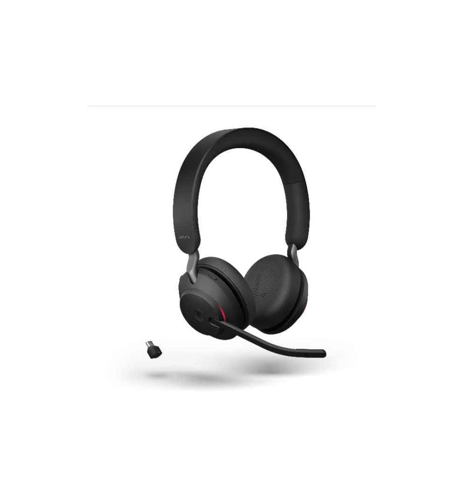 JABRA - Écouteurs Evolve2 65 Duo MS Noir, USB-C