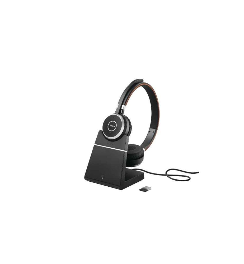 JABRA - Casque Evolve 65SE Duo MS avec station de chargement