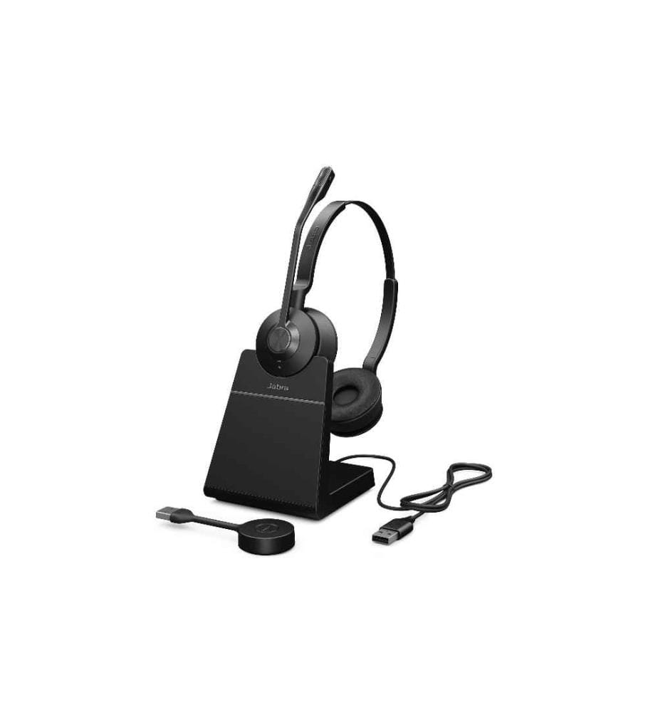 JABRA - Casque Engage 55 UC Duo USB-A, station de chargement incluse