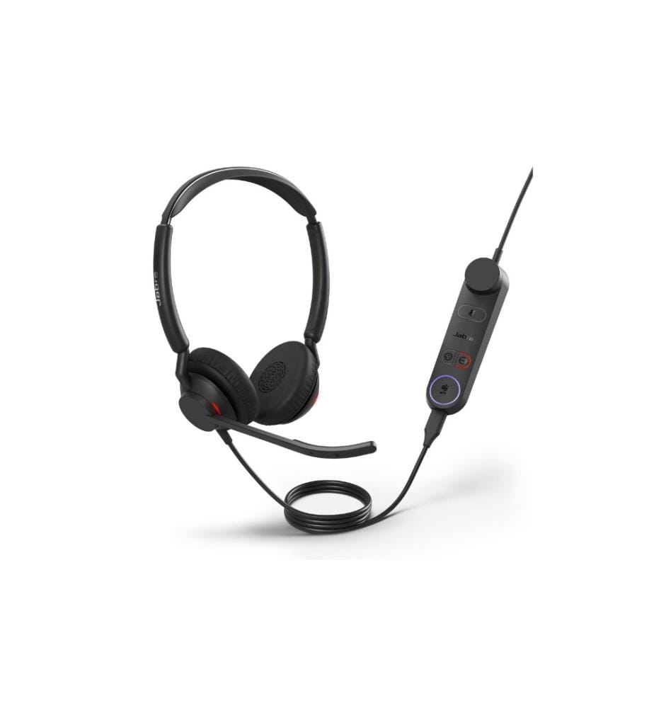 JABRA - Casque Engage 50 II MS Duo USB-C, avec lien intégré