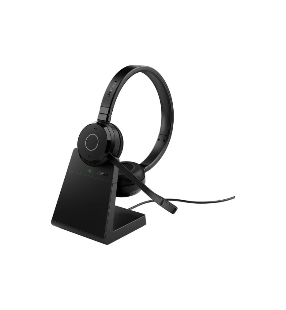 Jabra Casque Evolve 65 TE Stereo UC incl. Station de charge