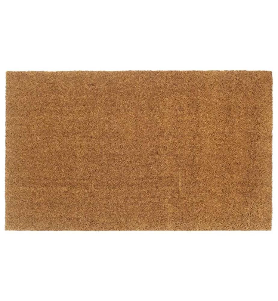Tapis de porte naturel 90x150 cm fibre de coco touffeté