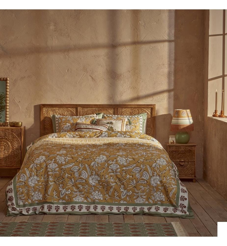 Housse de couette double Indian 200x220 cm - Multicolore