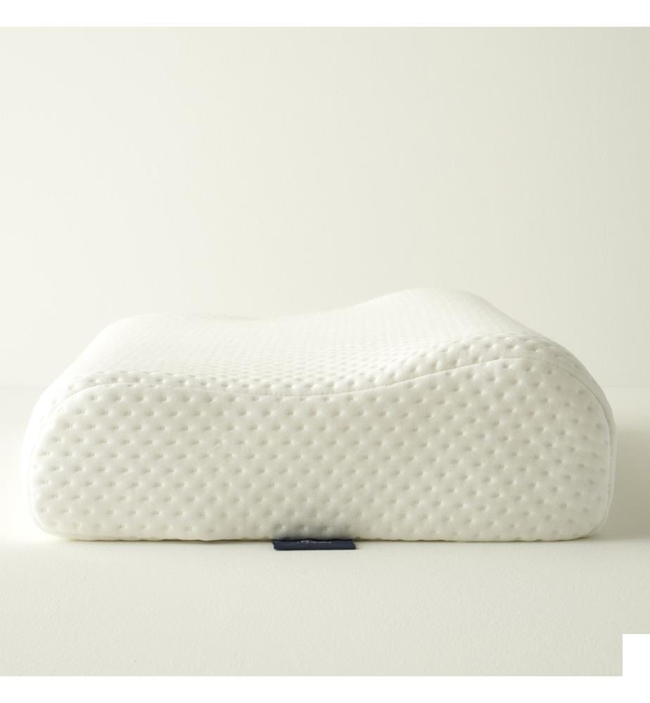 Oreiller Visco Orthopédique 55x35x12x10 cm - Blanc