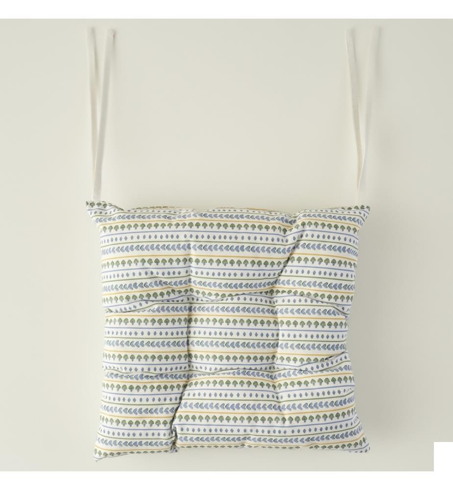 Coussin de chaise imprimé Lemoncello 40x40 cm - Multicolore