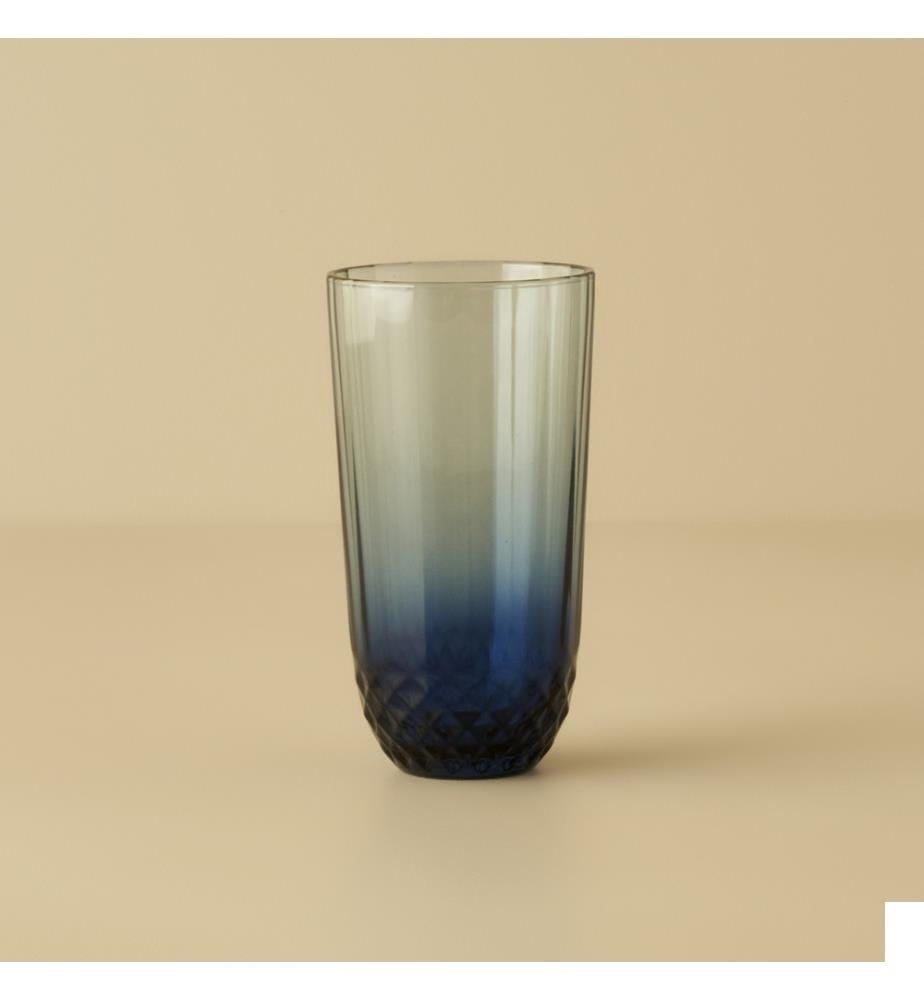 Verre à boire Colore Cut 345 cc - Bleu