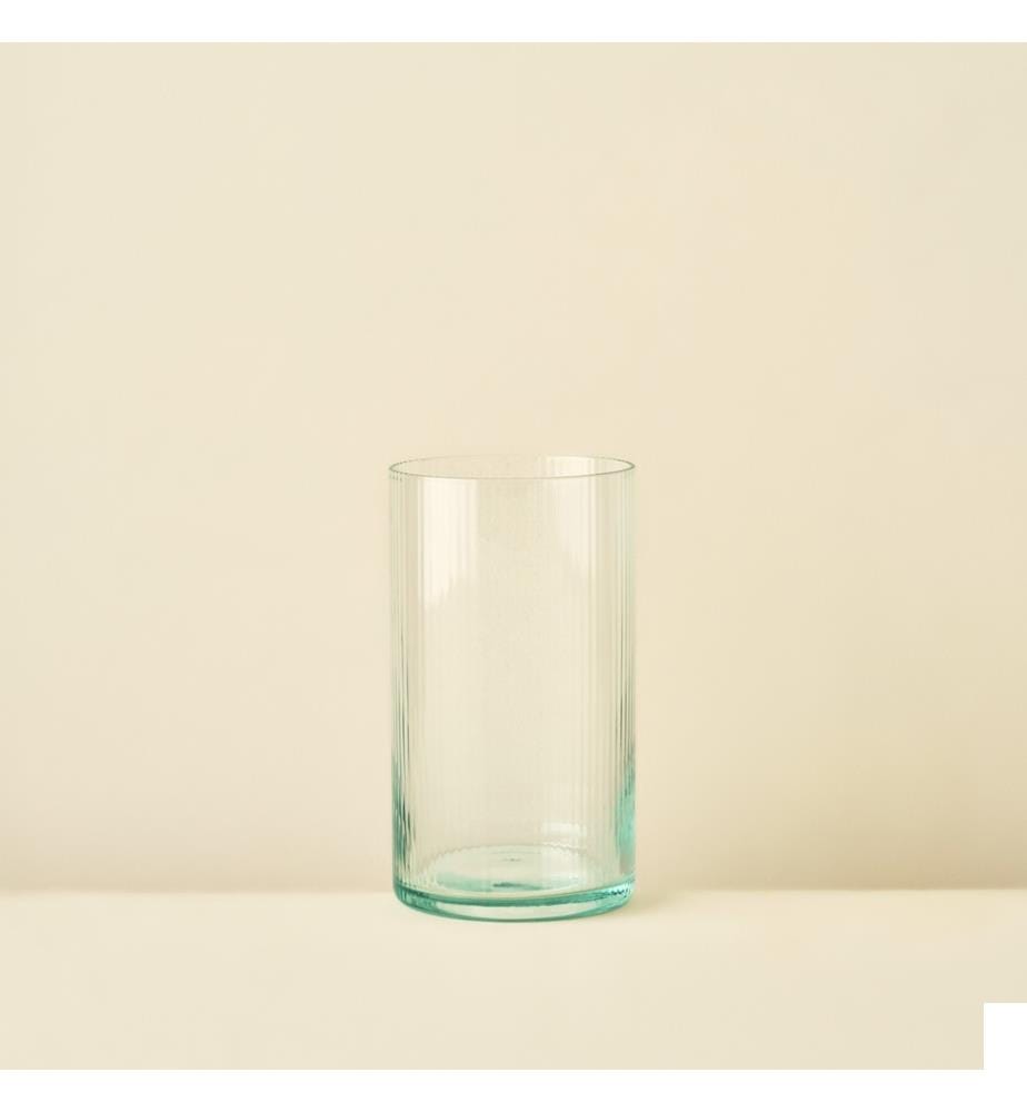 Verre à rayures 500 cc - Vert