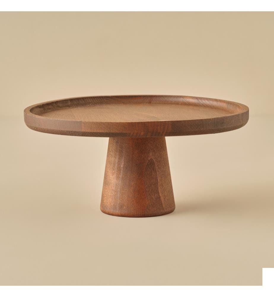 Présentoir à gâteau Ven 26 cm - Naturel