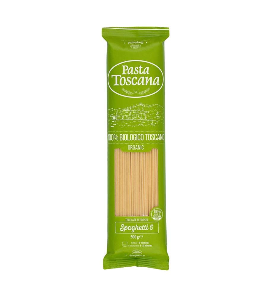 3x Pasta Toscana, Bio Spaghetti 6 - 500 g