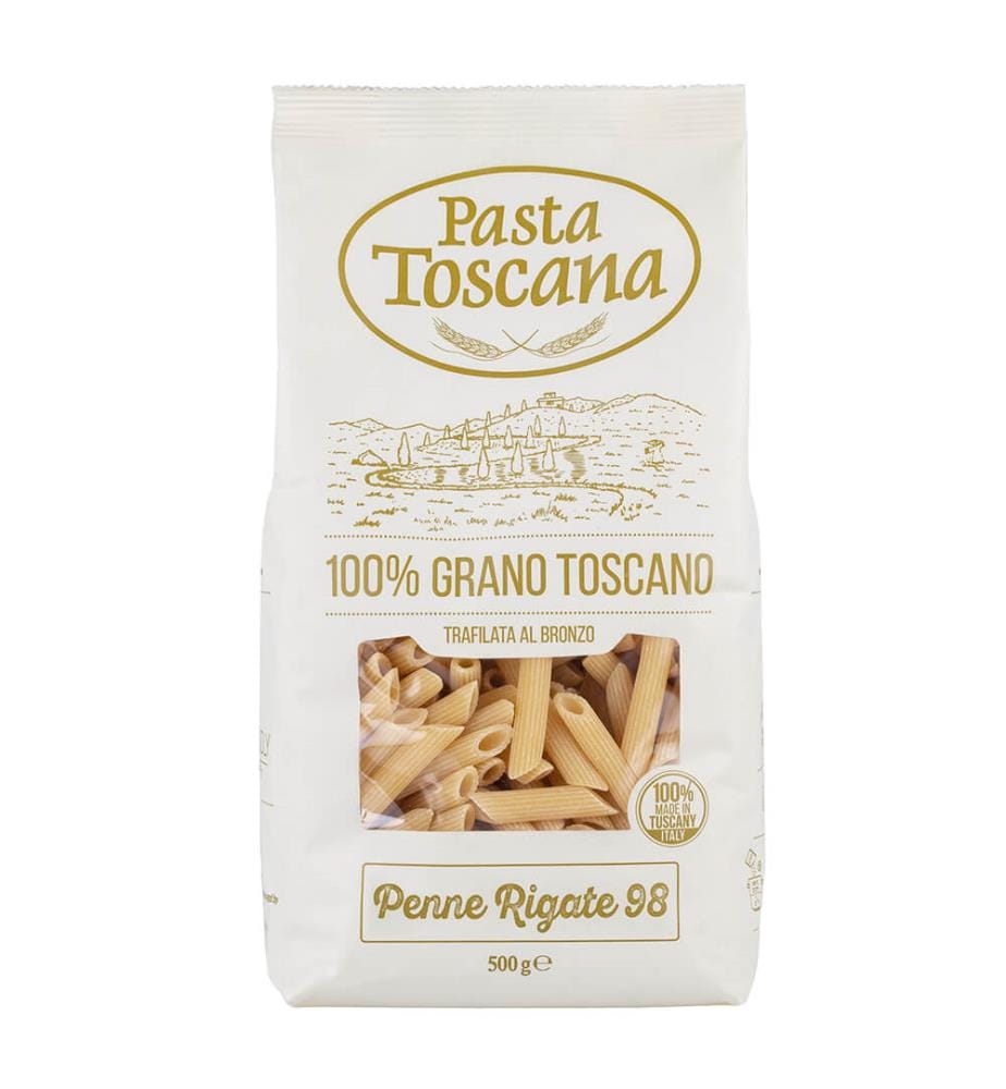 3x Pasta Toscana Classica Penne 98 - 500 g
