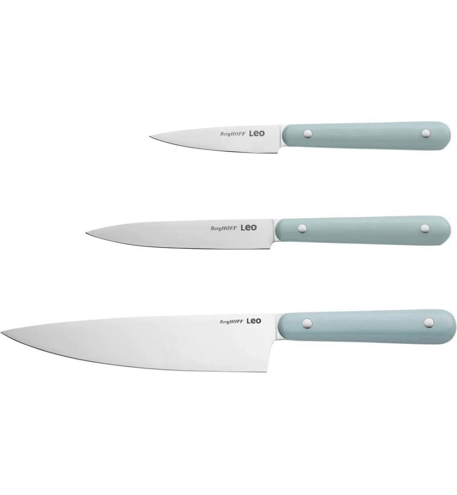 BERGHOFF - Jeux de couteaux Leo Glints Slate 3 pièces