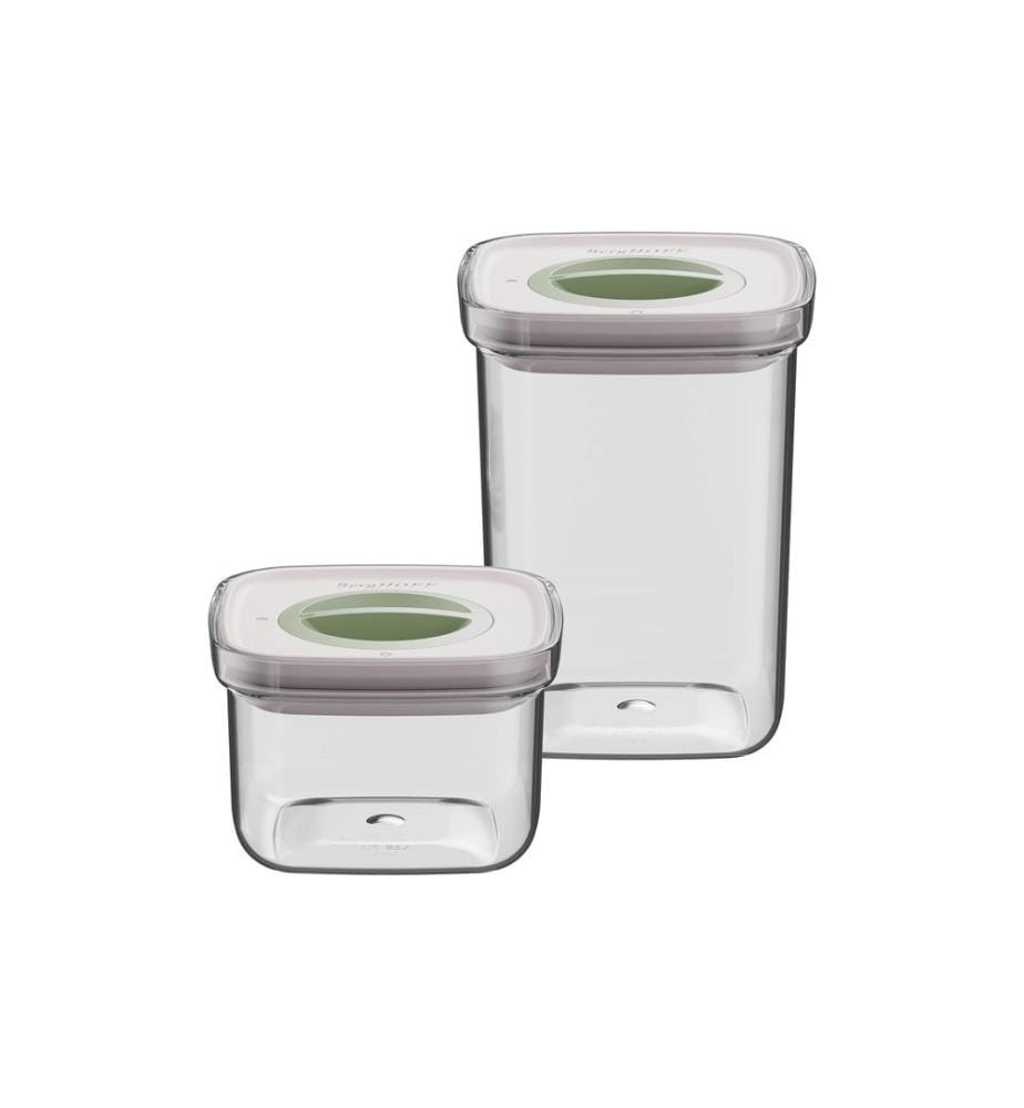 Lot de 2 boîtes de conservation Leo Smart Seal BergHOFF, Transparent