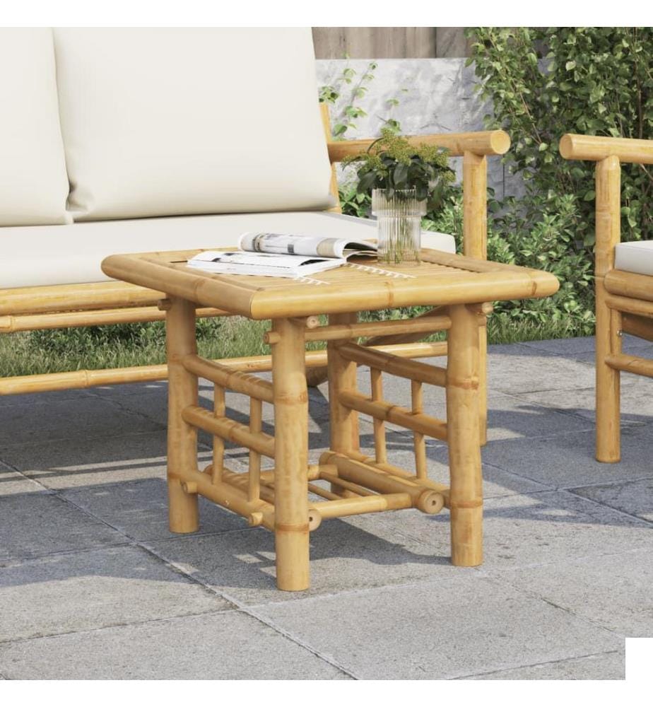 Table dappoint 45x45x45 cm bambou