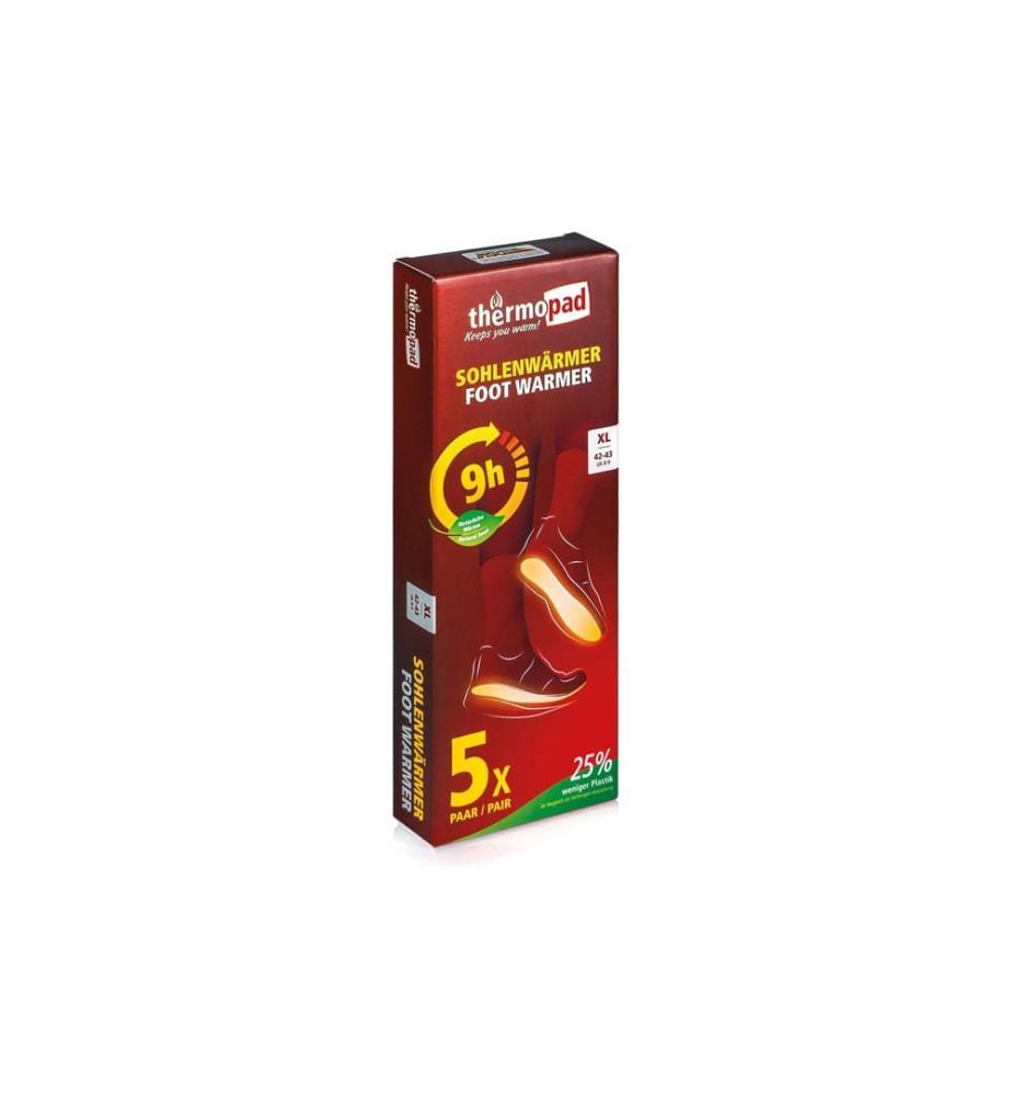 Thermopad multi - Coussin chauffant Sole chauffante XL Taille 42 - 43, Paquet de 5