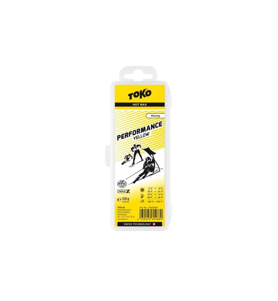TOKO - Cire Performance Yellow 120 g