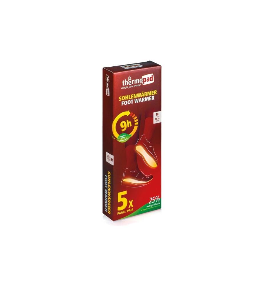 Thermopad multi - Coussin chauffant Chauffe-semelle M Taille 38 - 39, Paquet de 5