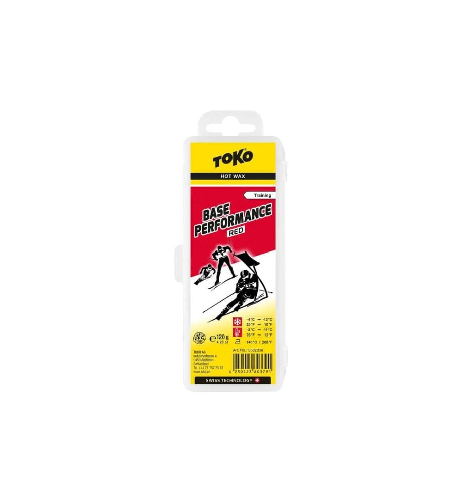 TOKO - Cire Base Performance Red 120 g