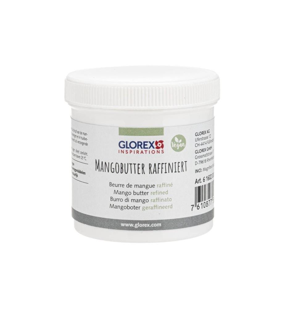 GLOREX - Beurre cosmétique Mangue raffinée 100 g