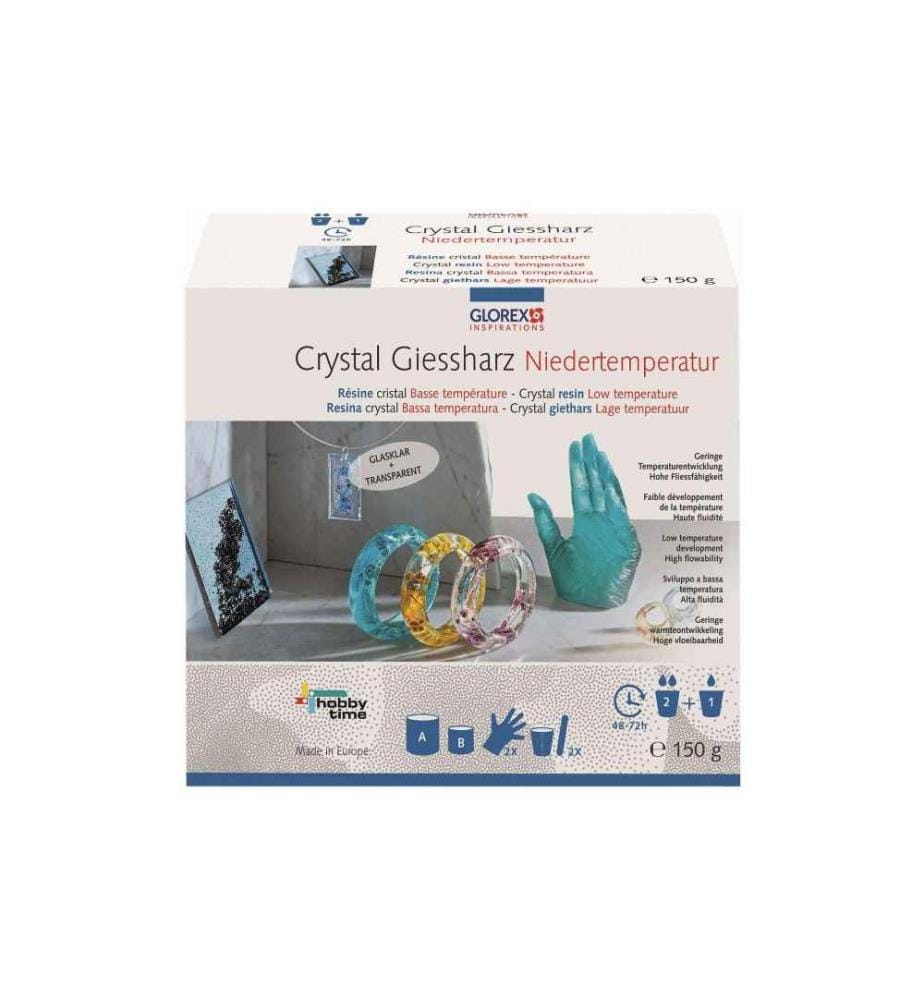GLOREX - Résine de coulée Crystal basse température 150g