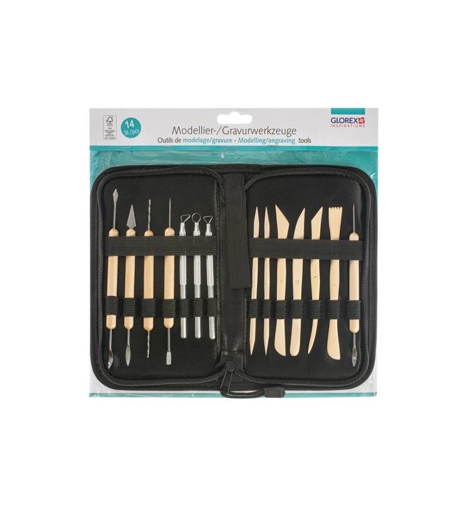 GLOREX - Outil de modélisme 14 pièces