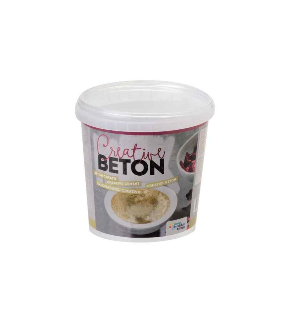 GLOREX - Béton créatif Creative-Beton 1,5 kg gris