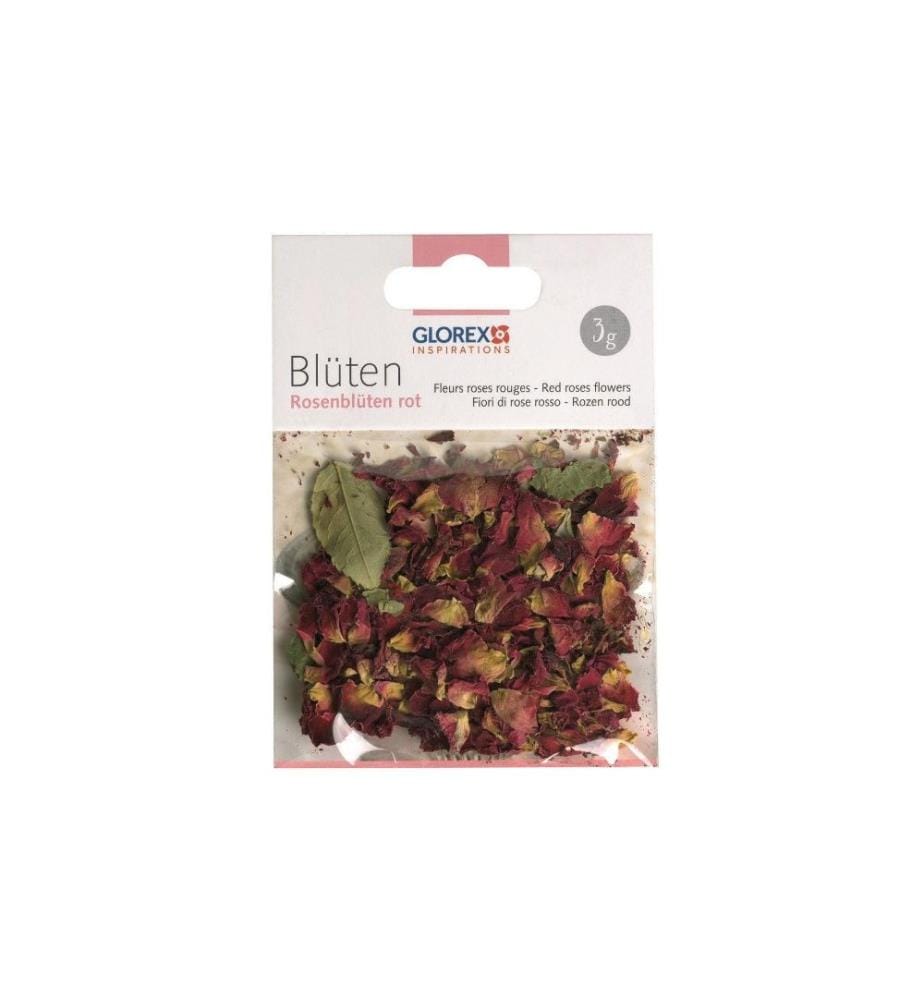 GLOREX - Fleurs Rosenblüten 3g