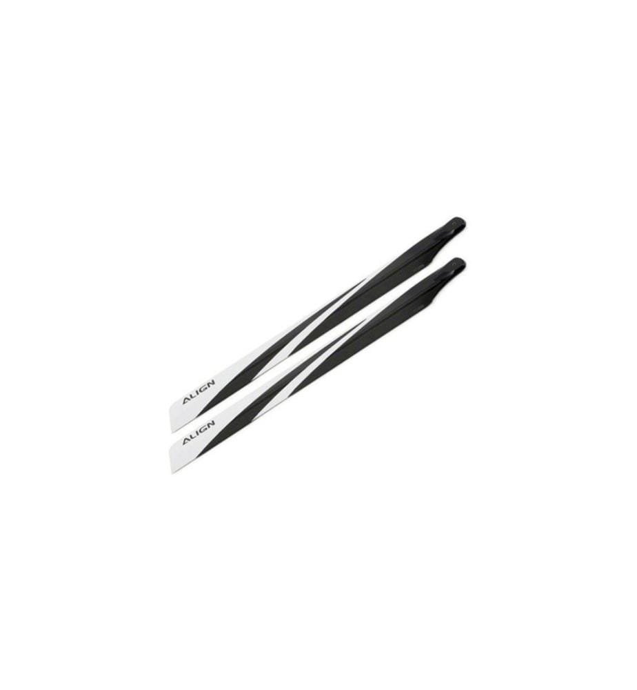 ALIGN - Pales de rotor principal Carbon Fiber 600 mm