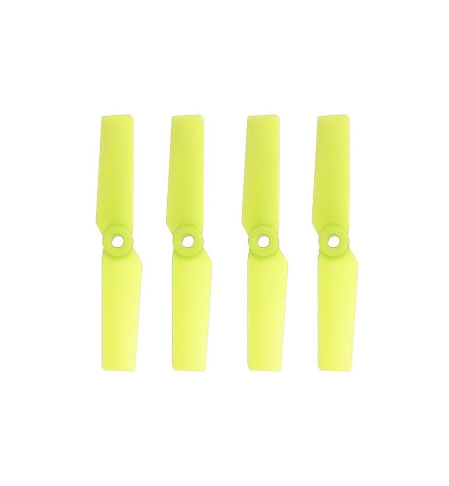 OMPHOBBY - Pales de rotor de queue jaune 4 pièces M1 Evo