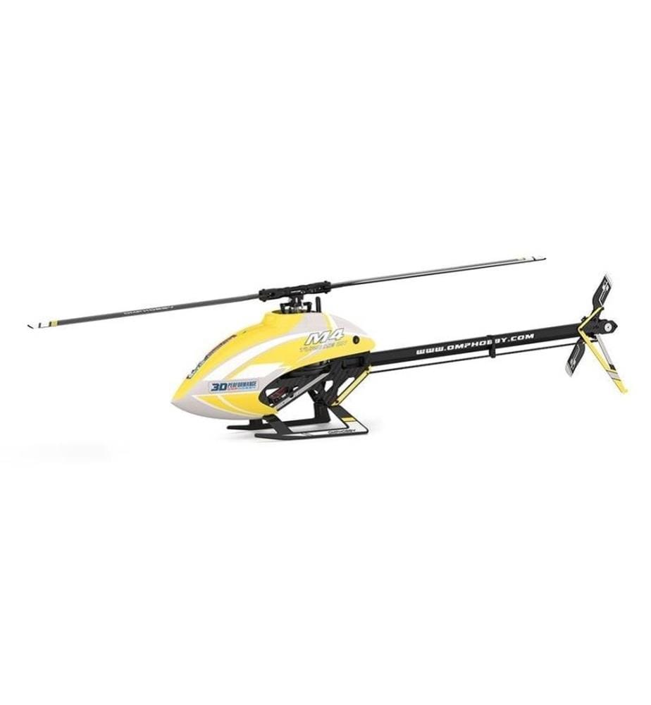 OMPHOBBY - Hélicoptère M4, jaune PNP