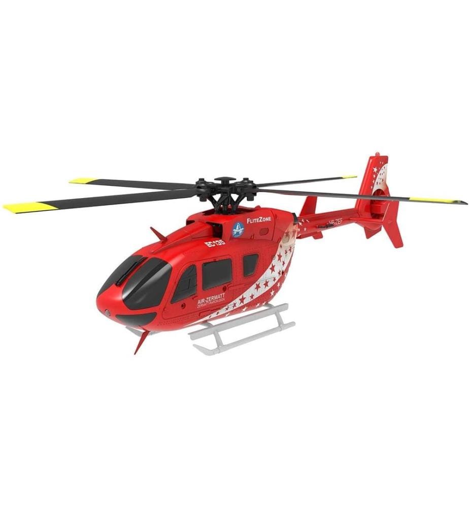FliteZone - Hélicoptère EC135 Air Zermatt 4 canaux, 6G, RTF