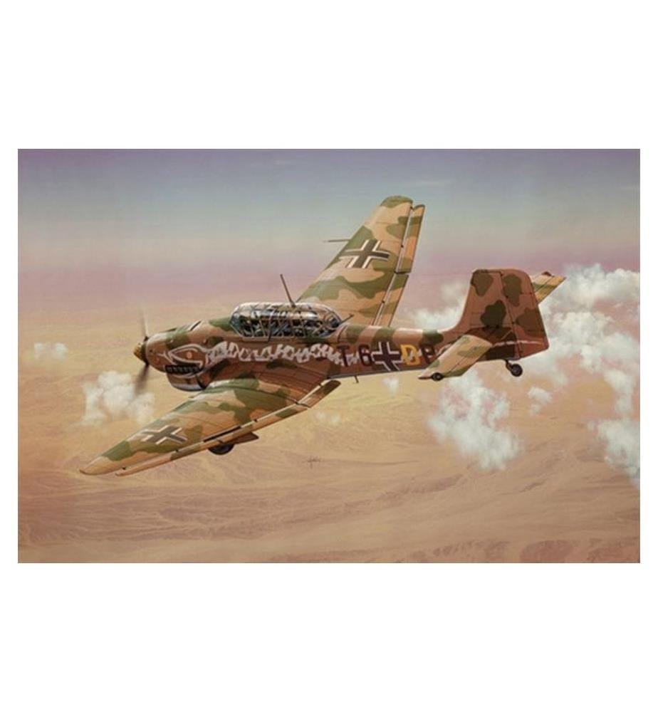 Italeri - Kits de montage JU-87 B2 STUKA 1:72