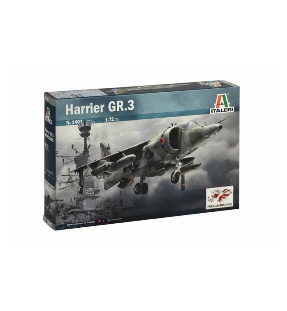 Italeri - Kits de montage Harrier Gr. 3 Falkland 1:72