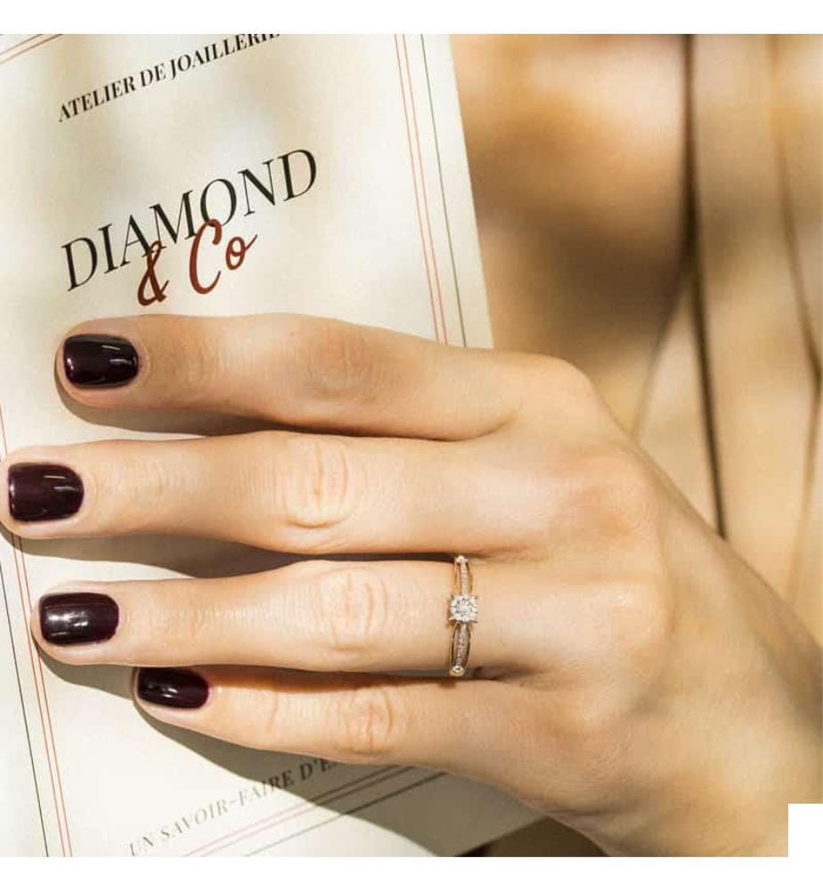 Bague La Promise - Or Jaune 375/1000