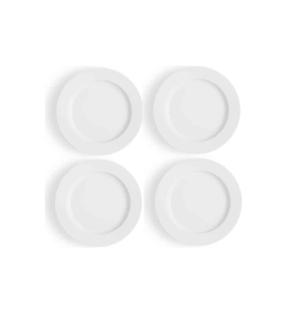 EVA SOLO - Assiette non décorative Legio Ø 25 cm, 4 Pièce/s, Blanc