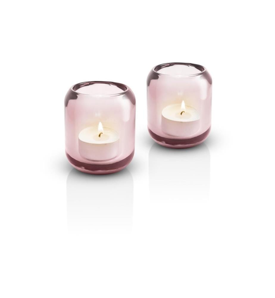 EVA SOLO - Bougeoir à bougie chauffe-plat Acorn 2 Pièce/s, Rose