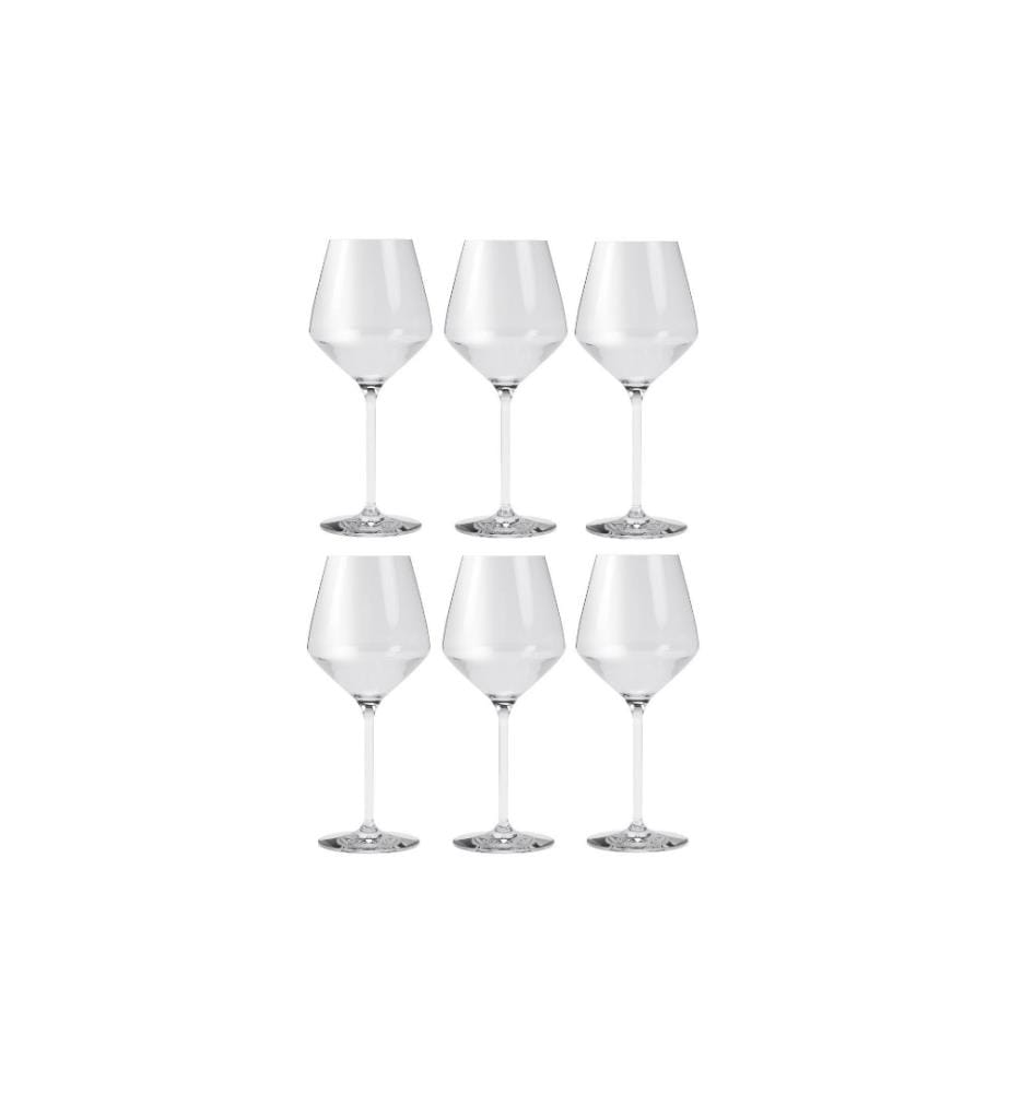 EVA SOLO - Verre à vin rouge Legio Nova 450 ml, 6 Pièce/s, Transparent