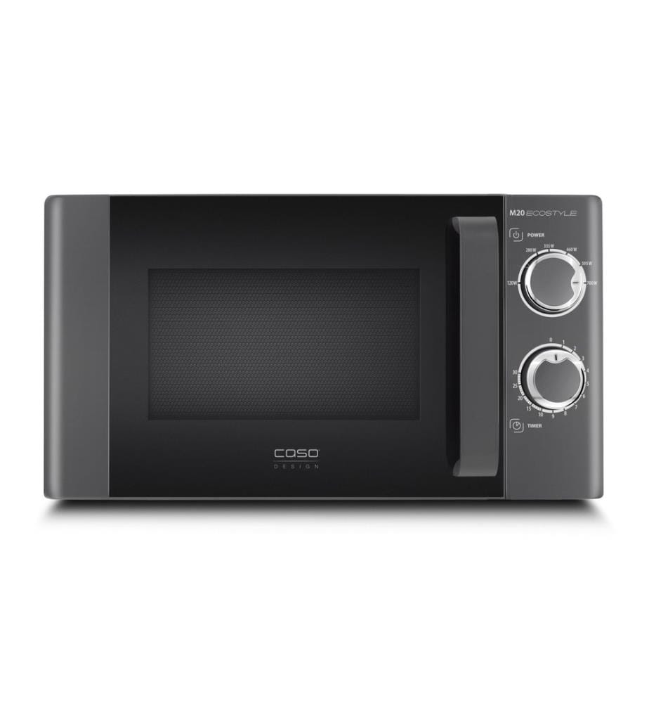 Caso - Four à micro-ondes M20 Ecostyle Gris/Noir