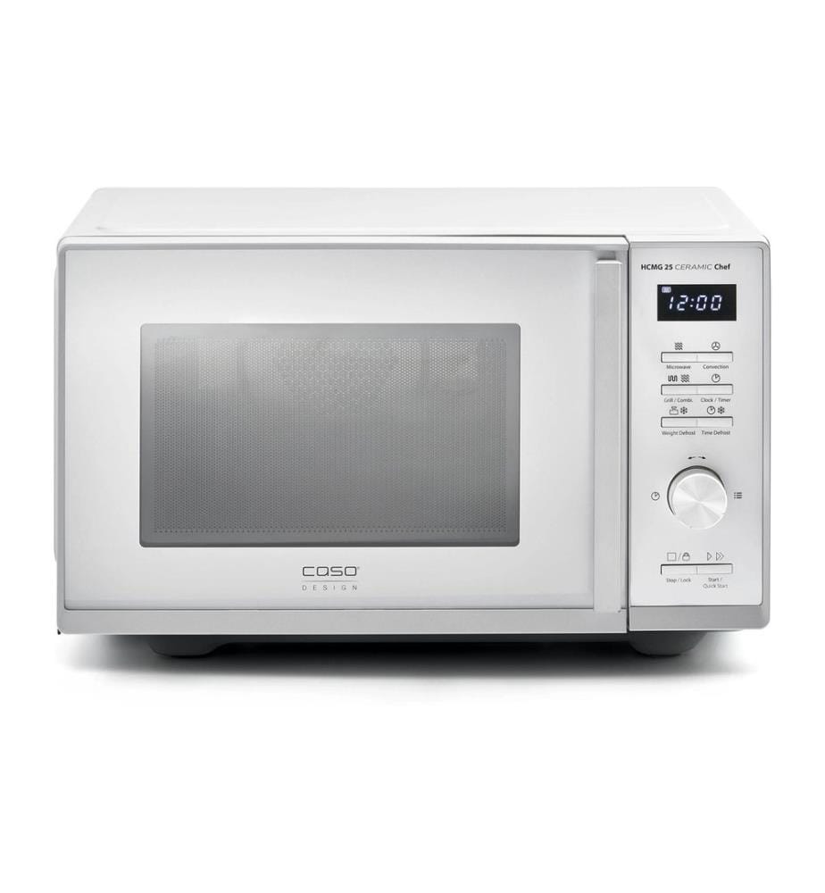 Caso - Four à micro-ondes grill HCMG 25 Ceramic Chef Argenté