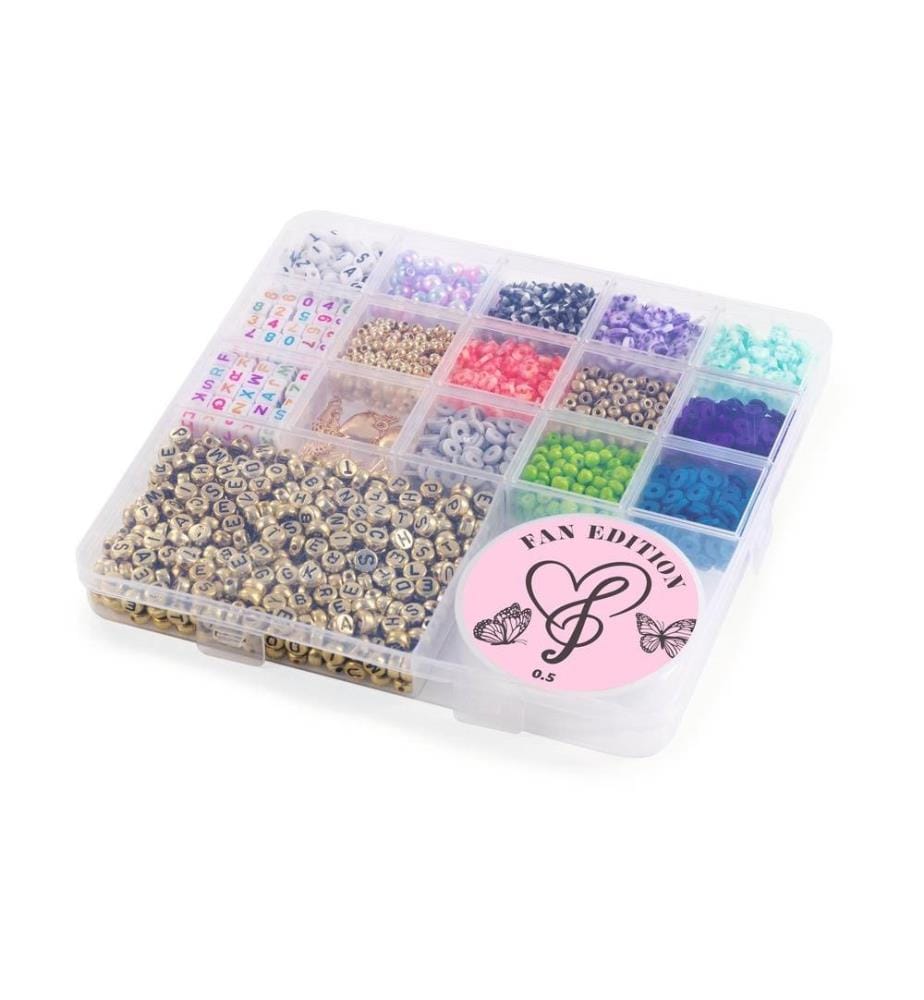 MAXXmee - Kits de bricolage pour bracelets 2400 pièces