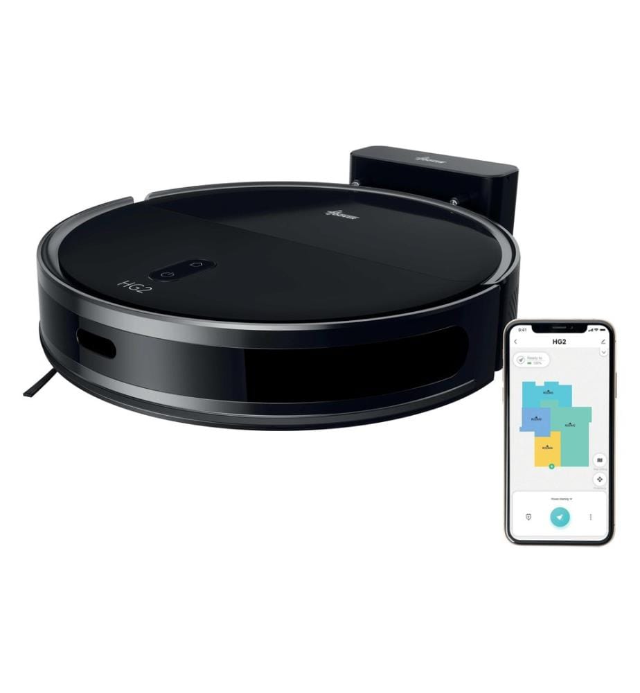 Hoover - Robot daspiration et dessuyage HG2 Turbo Slim HG230H 011 Noir
